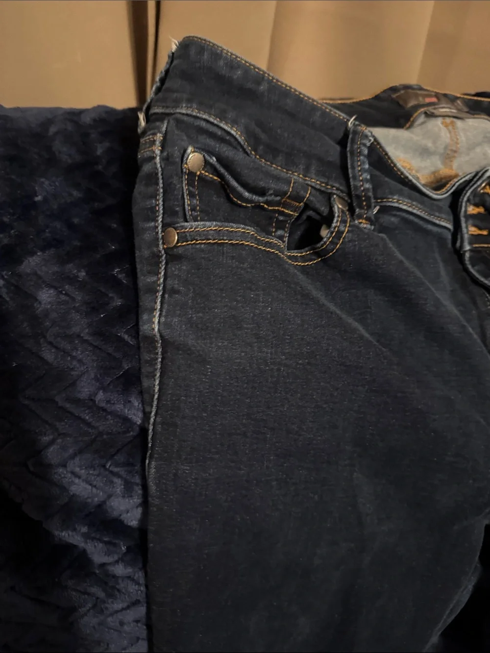 torrid Dark Blue Stretch Skinny Jeans